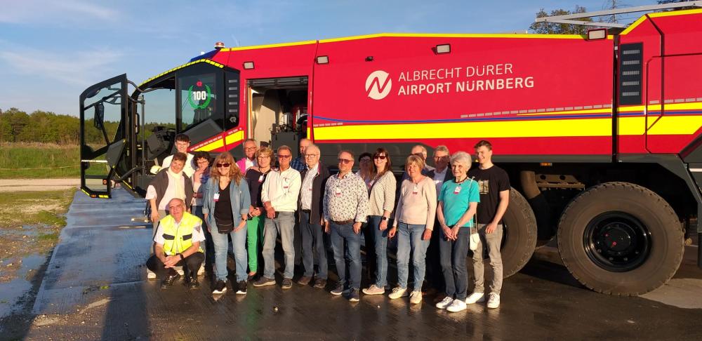 Besuch Flughafen Feuerwehr